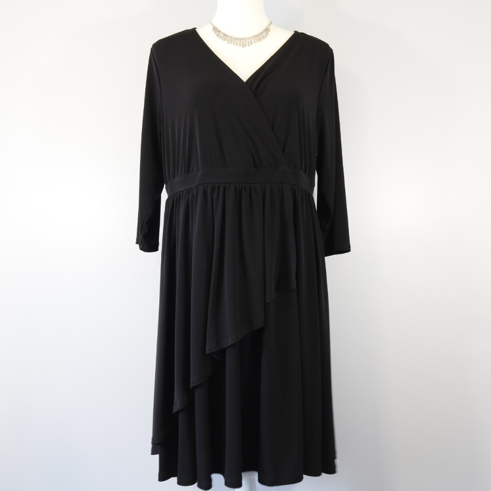 Torrid Black Sheath Career Dress - 1X/14-16